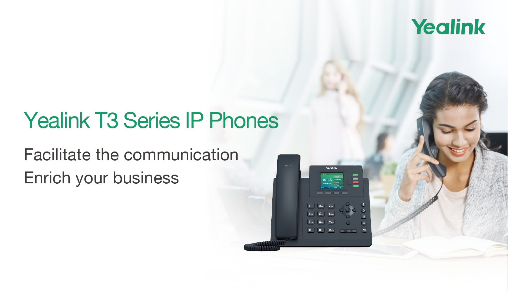 ผลิตภัณฑ์ใหม่ของ Yealink: โทรศัพท์ IP ของ Yealink T3 Series